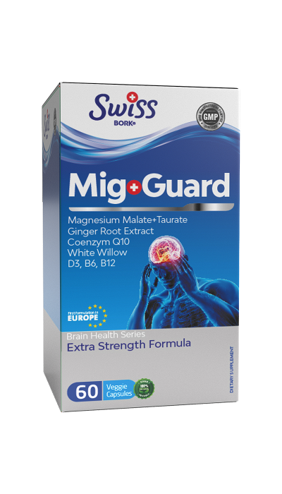 Swiss Bork Mıg Guard (Мигрень) 60 Kапсул