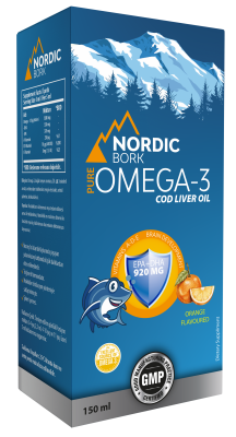 Nordic Bork Omega 3 COD LİVER OİL Сироп 150 мл