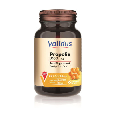 Validus Propolis 1000 mg 60 Capsules 