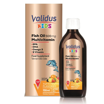 Validus Kids Fish Oil + Multivitamin