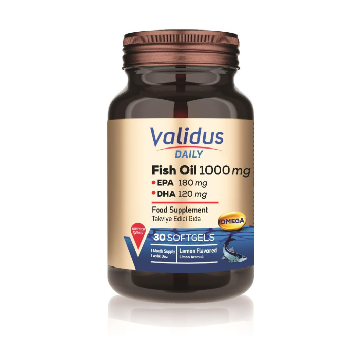 Validus Daily Omega-3 1000 mg 30 Softgel