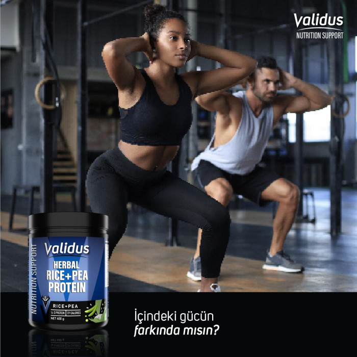 Validus Vegan Rice + Pea Protein 