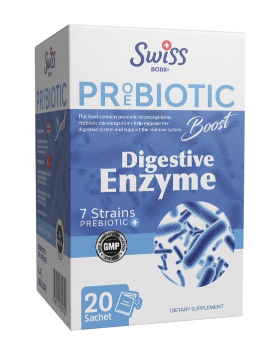 Swiss Bork Proebiotic Digestive enzyme Пишеварительный Фермент 20 саше