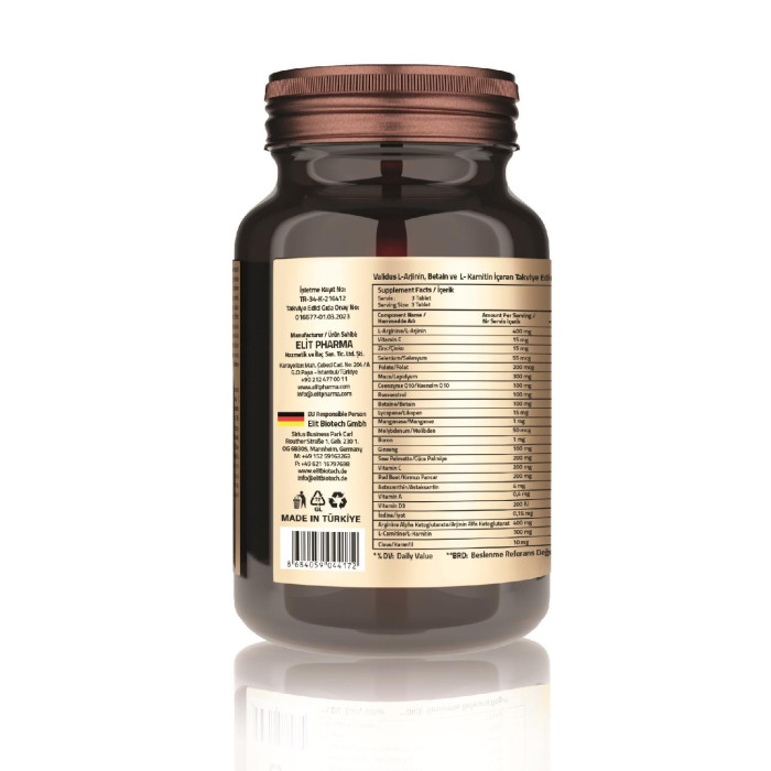 Validus Infer-Male 120 Tablets 