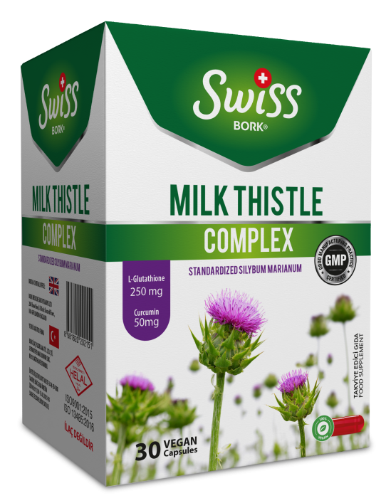 Swiss Bork Milk Thistle Complex 30 Капсул