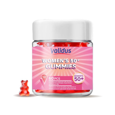 Validus Womens 50+ 60 Gummy (Pectin)