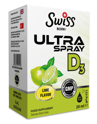 Swiss Bork Ultra D3 Спрей &amp; Капли – 20 мл