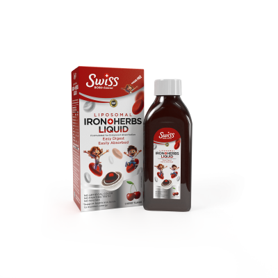 Swiss Bork Iron Herbs Liquid Kids – 150 мл
