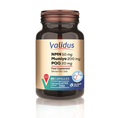 Validus NMN 50 mg + Mumiyo 200 mg + PQQ 20 mg 30 Capsules