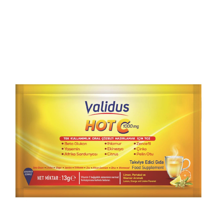 Validus Hot C 13 gr x 12 Sachet 
