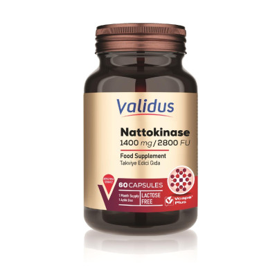 Validus Nattokinase 1400 mg / 2800 FU 60 Capsules
