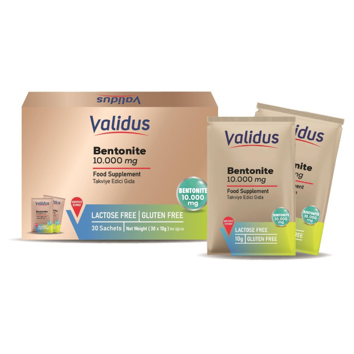 Validus Bentonite 10000 мг, 30 саше